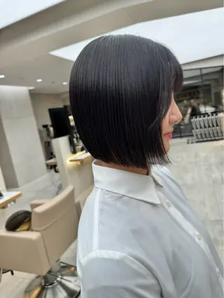 ショート ボブ/ハイトーン あべまさきのヘアスタイル