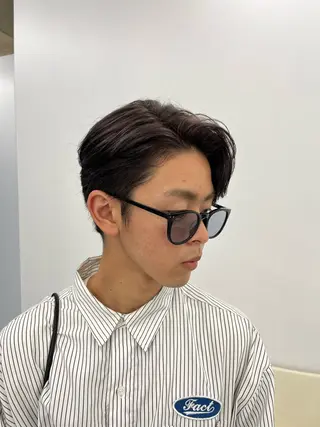 カラー メンズ 森龍馬 メンズ専門美容師のヘアスタイル