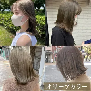 ショート カラー Grit 元町店のヘアスタイル