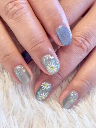 ネイル Lelole 🫧マグネット🫧のネイルデザイン