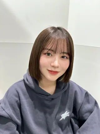 ミディアム カラー Wisteria所属・美髪特化✨ 伊織✨縮毛矯正✨のヘアスタイル