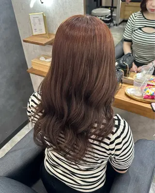 セミロング MOURI CHISATOのヘアスタイル