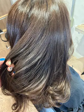 セミロング RAWR　Hair Brio所属・髪質改善/ブリーチ /ユウキ🫧🌸のヘアスタイル