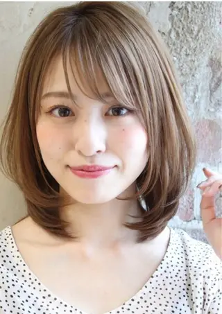 ミディアム レイヤーカット特化✨ ケンジのヘアスタイル