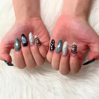 ロング mao .のネイルデザイン