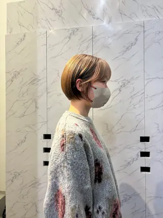 ショート miu /透明感カラーのヘアスタイル