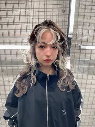 ロング カラー 新宿店長 🦄ブリーチYUGOのヘアスタイル