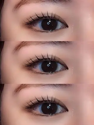 マツエク・マツパ 🫧飛山琉桜/二条 ネイルアート/束感のマツエク・マツパデザイン