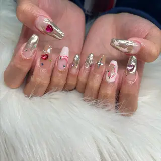 ネイル RE💟N.NAIL ラテン系お姉さんのネイルデザイン