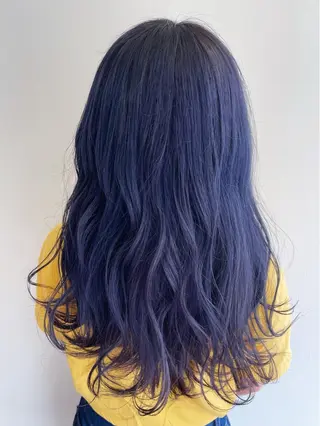 ロング カラー 菅 翔太のヘアスタイル