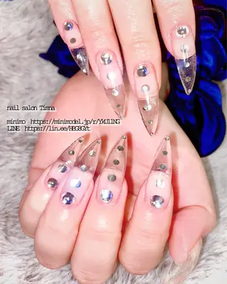 ロング NAILSALON 🍔Timna🍟のネイルデザイン