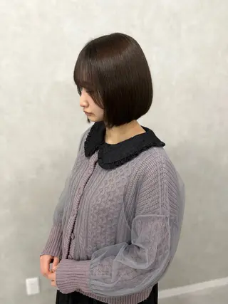 ショート カラー 盛れる顔まわり✨🎀 モテカラー別所好葉のヘアスタイル