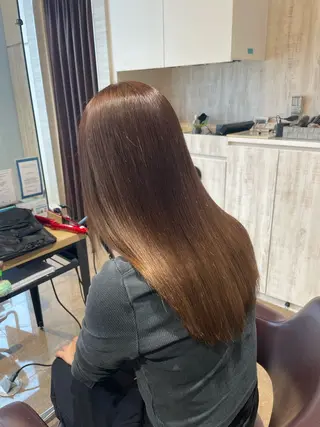 ロング Plus lib 伊東 美咲のヘアスタイル