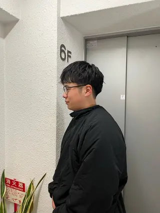 メンズ 塩川ももこ/ 縮毛矯正/ヘアセットのヘアスタイル