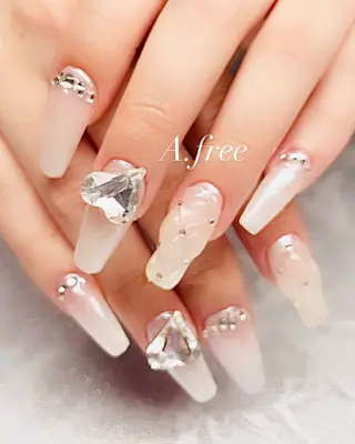 ネイル A.free✧*｡ アレルギー対応✧*｡のネイルデザイン