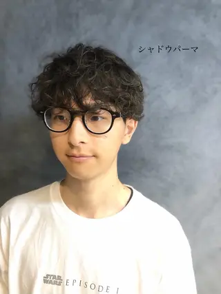 パーマ ヘアアレンジ メンズ ainico+所属・メンズ特化✂️栗原 侑也のヘアスタイル