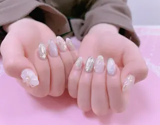 ネイル はぴねす所属・横浜 美夢のネイルデザイン