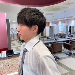 メンズ acroあべの店所属・🧸顔周りカット /透明感🎀のヘアスタイル