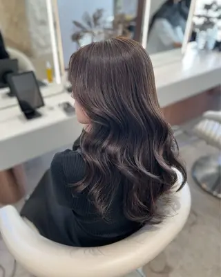 ロング カラー 韓国レイヤー🇰🇷 韓国研修◎渋谷カイトのヘアスタイル