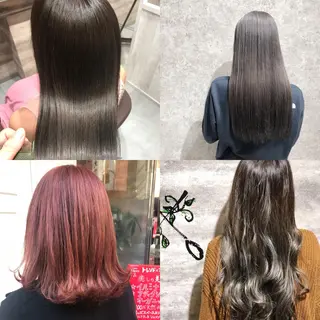 セミロング カラー 🫟Blanco🫟 Color&Careのヘアスタイル