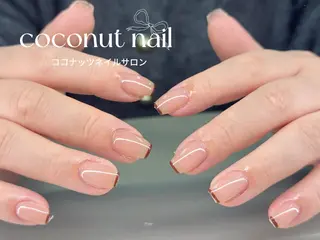 ネイル 神田 ココナッツのネイルデザイン