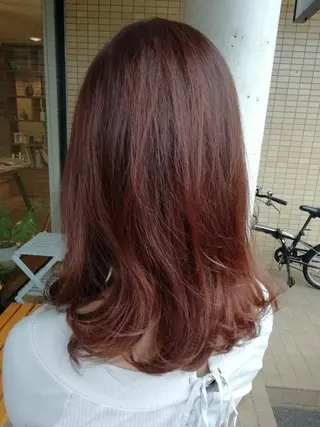 カラー 堀 望美のヘアスタイル