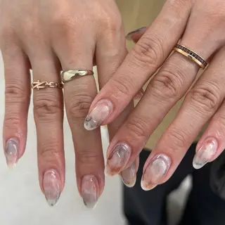 ネイル filonnail yui_ニュアンスのネイルデザイン
