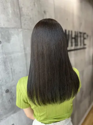 ミディアム 美容室 _WHITE＋ 南海難波店【アンダーホワイトプラス】所属・✨レイヤー/透明感 /豊嶋里緒✨のヘアスタイル