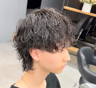 パーマ メンズ OVARL by apish所属・【メンズパーマ】 横田結希のヘアスタイル