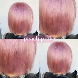 ショート カラー 🌈艶ハイトーン🌈 心を込めます🤝涼介のヘアスタイル