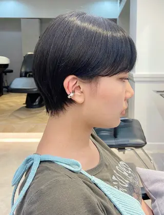 ショート an🦋ショートボブ 【蔵前】のヘアスタイル