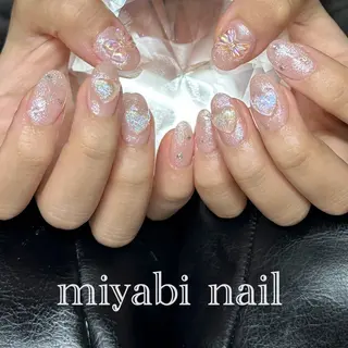 ネイル miyabi nail 桂川駅近くのネイルデザイン