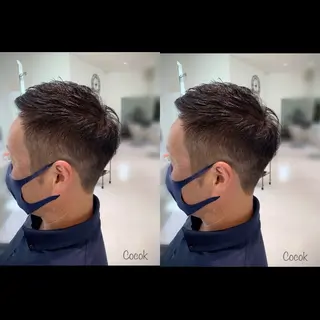 ショート カラー メンズ カットスタジオケン所属・【9時〜24時】 KENのヘアスタイル