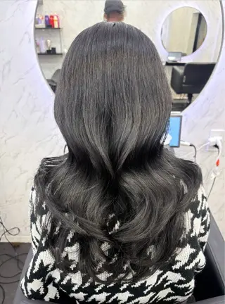 ロング カラー hair salon dot. mooda 韓国風サロン 町田店所属・韓国風ヘア🎀🩶 /♡𝓝𝓸𝓪♡のヘアスタイル