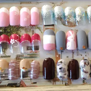 ネイル リラネイル所属・福田 美代子のネイルデザイン