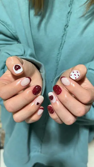 ネイル 暖色ｶﾗｰ/ﾚｲﾔｰ ｶｯﾄ/Yunaのヘアスタイル