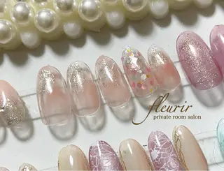 ネイル フルリール 【プライベートサロンのネイルデザイン