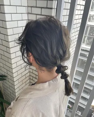 ミディアム ヘアアレンジ キッズ PLUS縁所属・ヘアメイク10年から 美容師💄Anriのヘアスタイル
