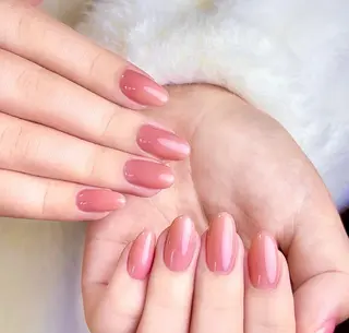 ネイル By moonネイル 🌷ワンホン/韓国風のネイルデザイン