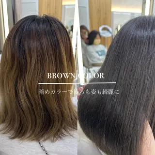 ミディアム oto🤍×美髪× ローレイヤーのヘアスタイル