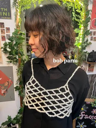 ミディアム パーマ カラーパティシエ facce🌼ikoのヘアスタイル