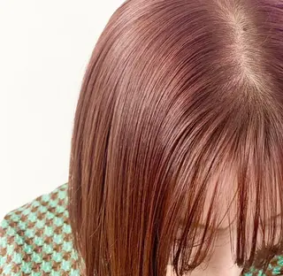 ミディアム カラー まろやかベージュ／ 大上なおみのヘアスタイル