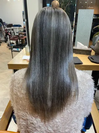 ロング 髪質改善/縮毛矯正 アンナ🍊のヘアスタイル