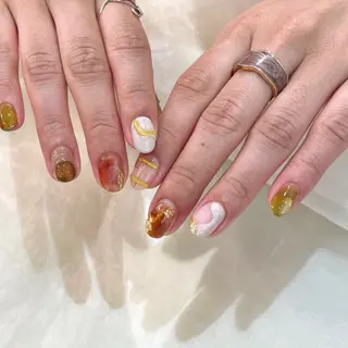 ネイル 新井 ひなののネイルデザイン