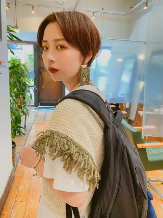 ショート カラー メンズカット特化柏駅 徒歩3分LOUのヘアスタイル