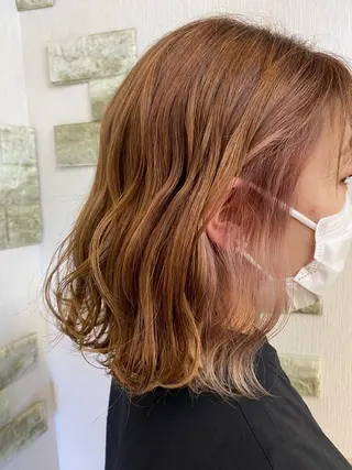 ミディアム カラー ️🫧押上️🫧はな 🫧まとまるショートのヘアスタイル