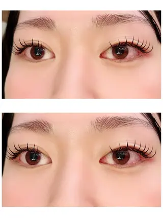 マツエク・マツパ シュガーレイ所属・バインドロック🦋 アンドヘルシーのマツエク・マツパデザイン