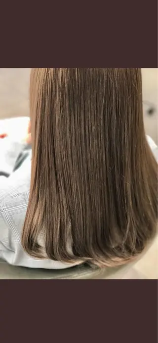 セミロング 新宿/韓国レイヤー/ 顔まわり/メンズヘアのヘアスタイル