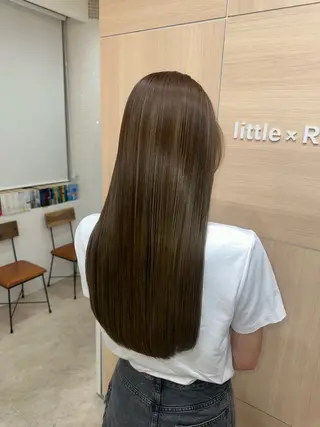 カラー little×RINNE栄【リトルリンネ】所属・のえる/透明感カラー /リトルリンネ/栄のヘアスタイル