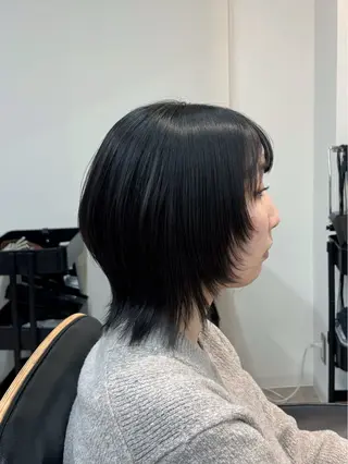 ミディアム ✨🌱透明感カラー/ ショート🌱✨UMIのヘアスタイル
